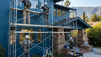 Professional painting contractor serving Pasadena, CA for interior and exterior painting services