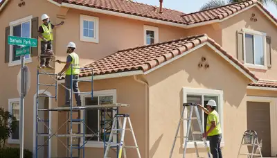 Painting contractor in Pasadena, CA providing professional interior and exterior painting services