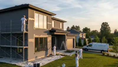 Exterior house painting in Pasadena, CA by Pasadena Paint Pros for durable, sun-resistant curb appeal