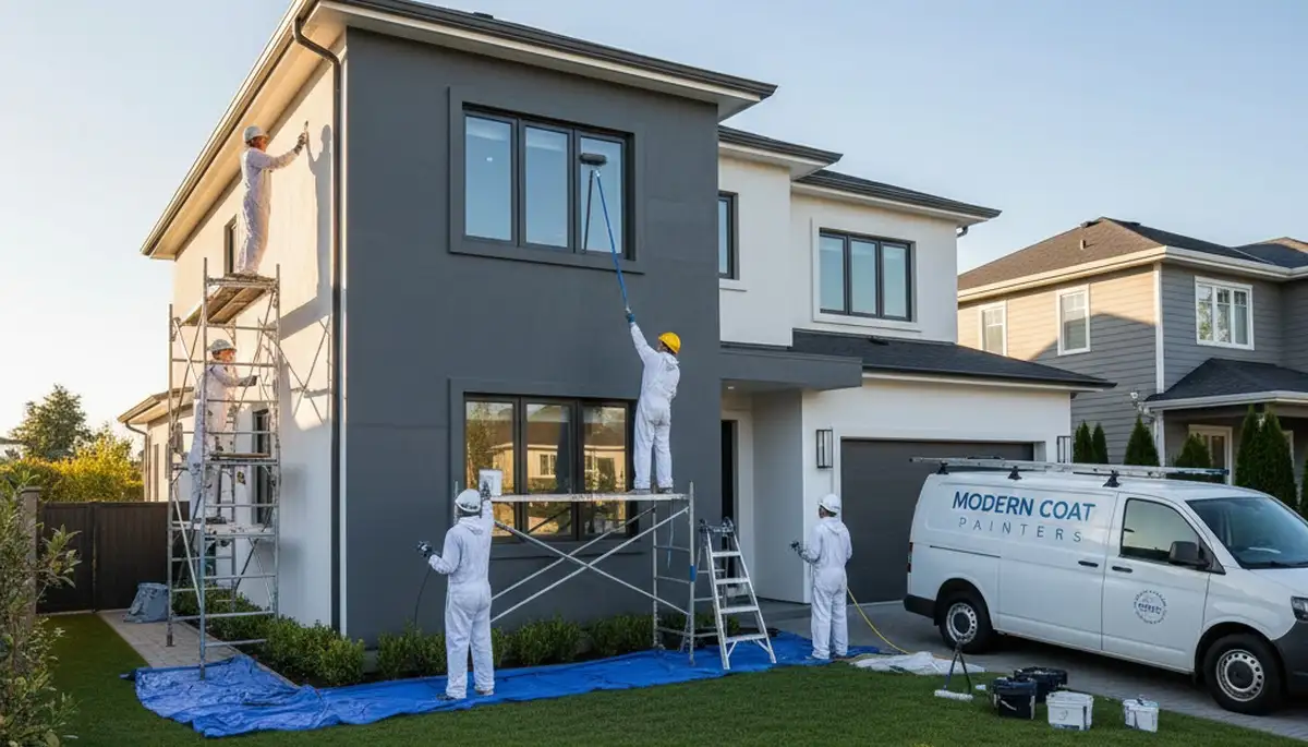 Pasadena, CA exterior house painting by professional painters for durable, weather-resistant home protection