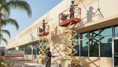 Painting contractor team serving Pasadena, CA for professional residential and commercial painting services