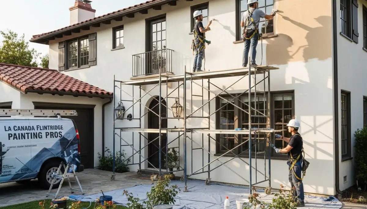 Painting contractor team serving Pasadena, CA with professional interior and exterior painting services
