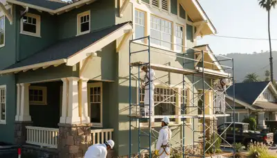 Painting contractor team serving Pasadena, CA with professional residential and commercial painting services