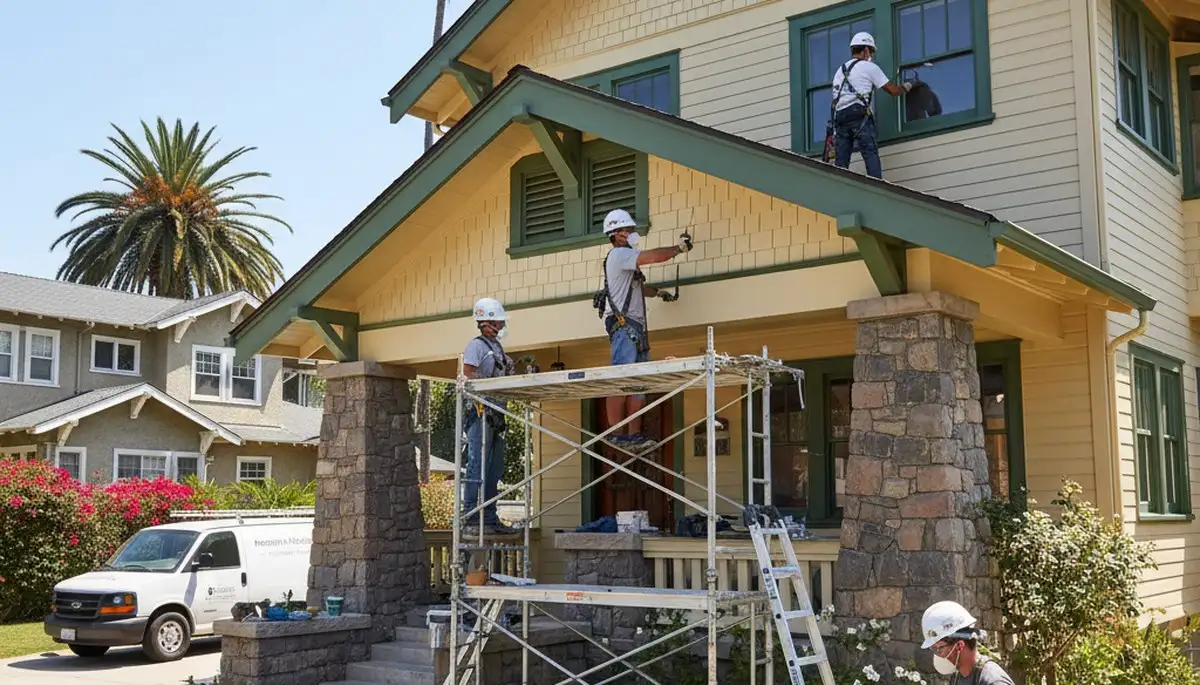 Pasadena, CA painting contractor providing professional interior and exterior painting services
