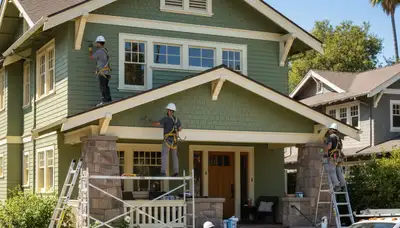 Professional painting contractor in Pasadena, CA providing interior and exterior painting services