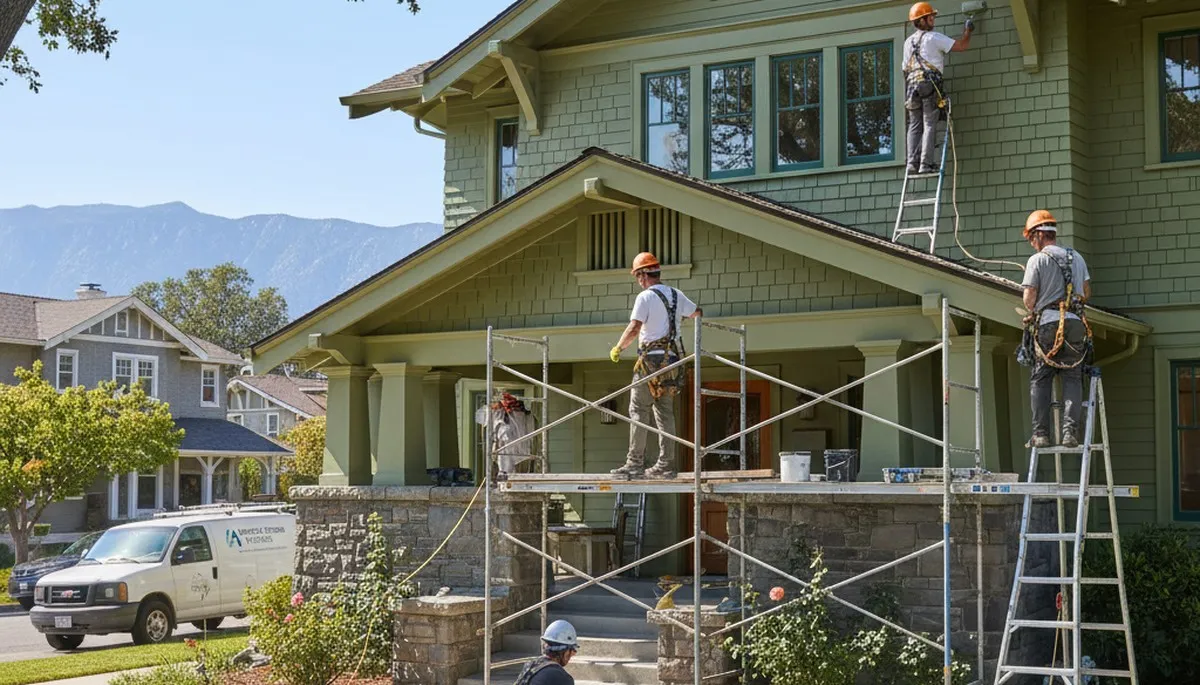 Pasadena, CA painting contractor providing professional interior and exterior painting services