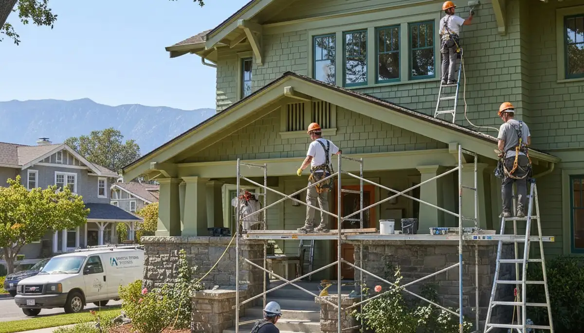 Pasadena, CA painting contractor providing professional interior and exterior painting services