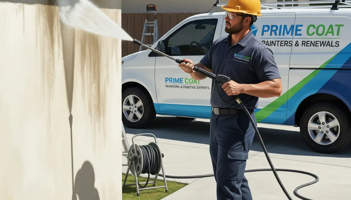 Pressure cleaning service in Pasadena, CA for stucco, wood, and concrete surfaces