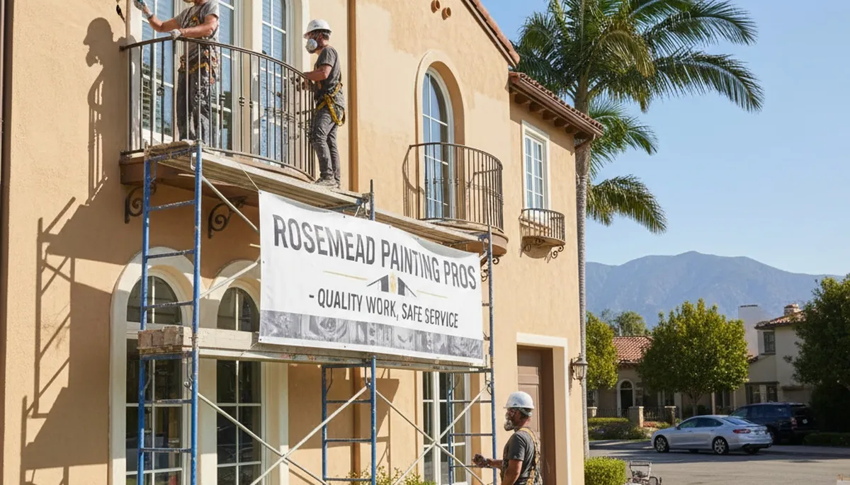 Painting contractor team serving Pasadena, CA with professional interior and exterior painting services