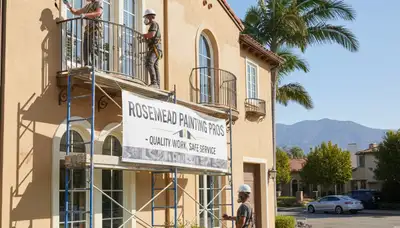 Painting contractor team serving Pasadena, CA with professional interior and exterior painting services