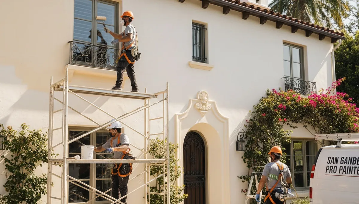 Pasadena, CA painting contractor for interior and exterior residential painting services