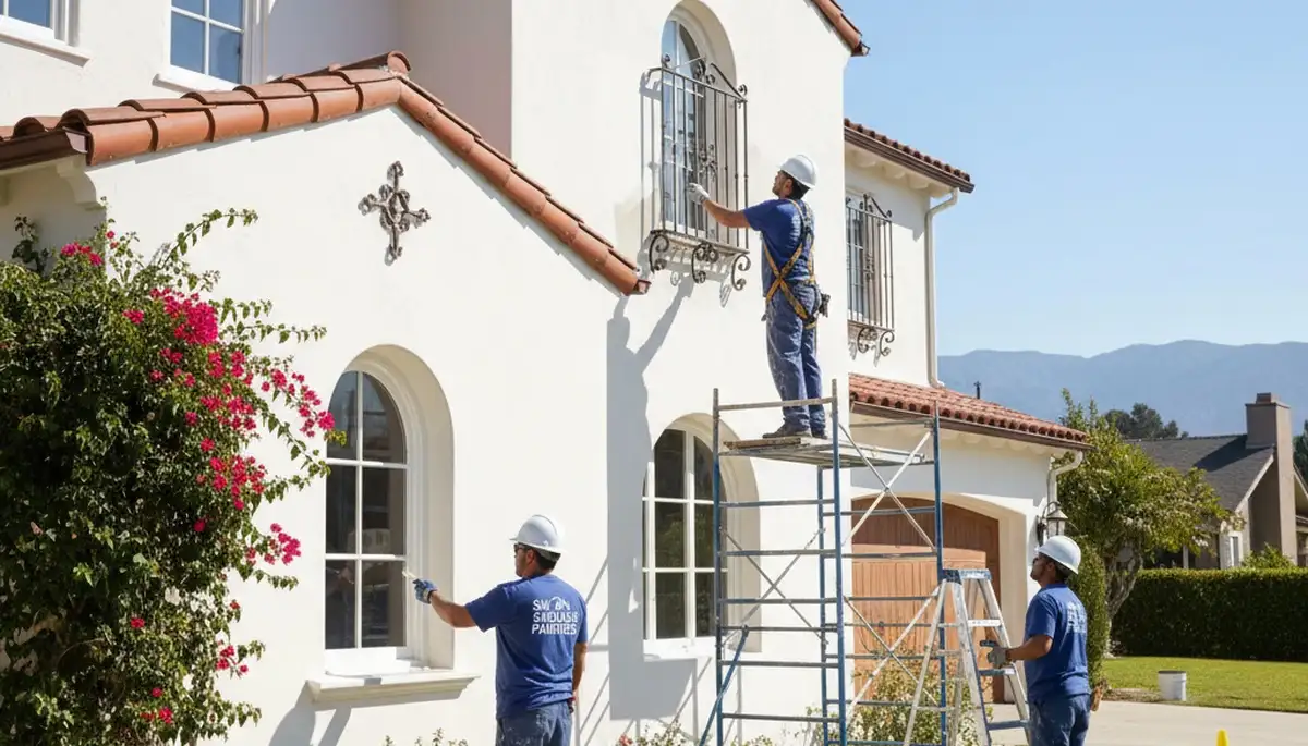 Painting contractor team serving Pasadena, CA with professional residential and commercial painting services