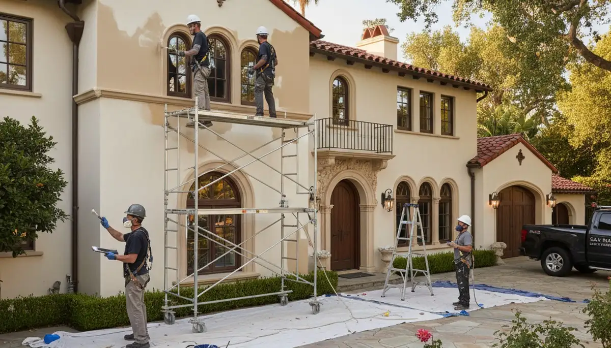 Professional painting contractor team serving Pasadena, CA with expert interior and exterior painting services