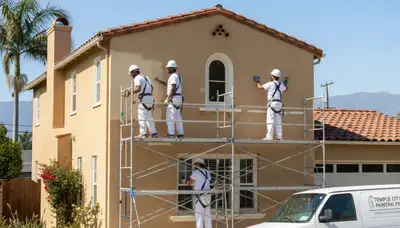 Painting contractor in Pasadena, CA providing professional interior and exterior painting services