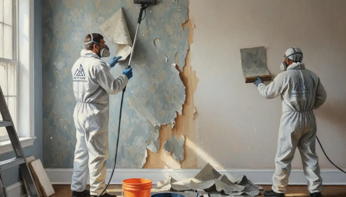 Pasadena, CA wallpaper removal service for careful wall prep and a smooth paint-ready finish